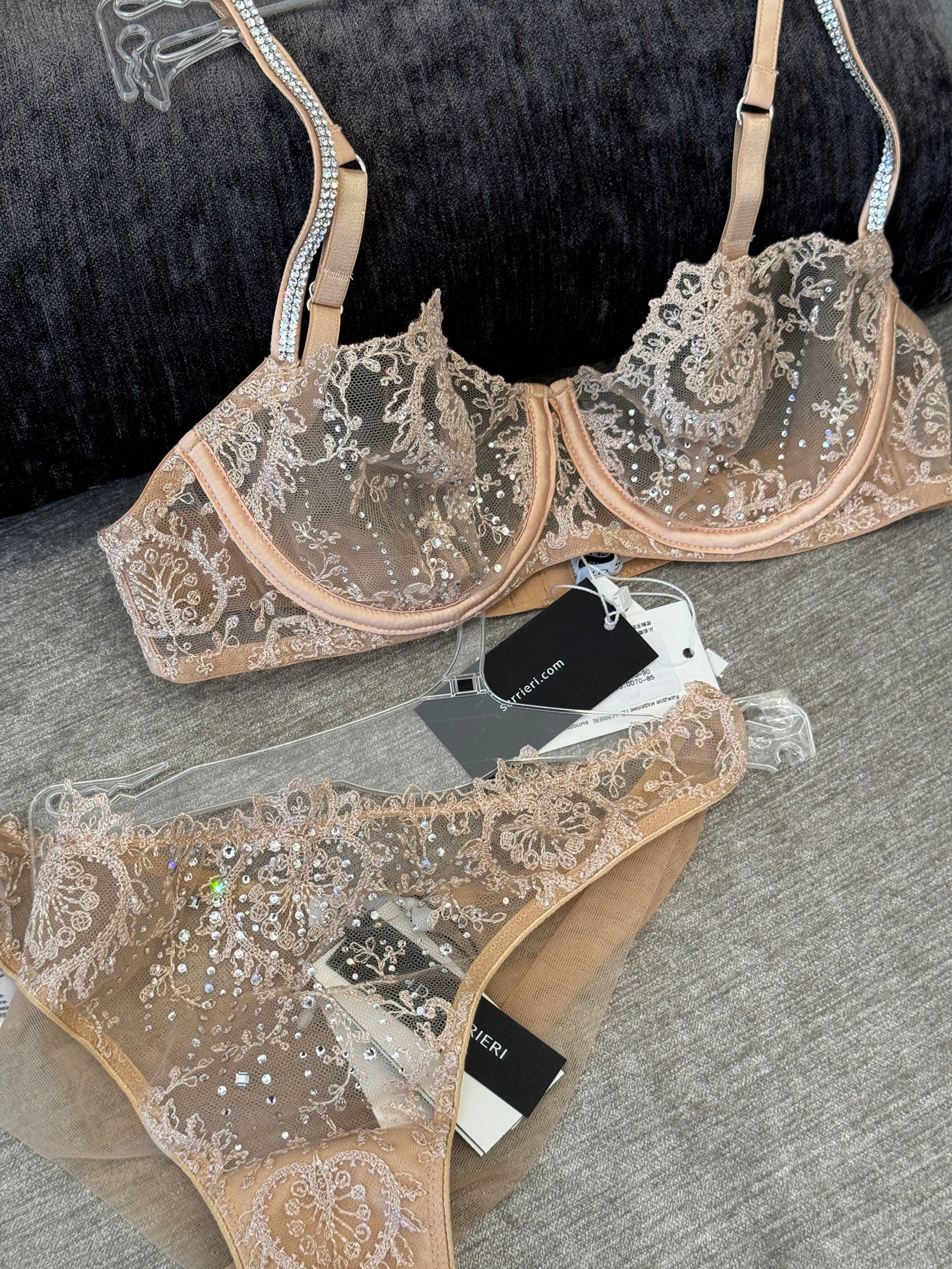Order】I.D.Sarrieri / Love Diamonds - ハーフカップブラ＆ショーツ