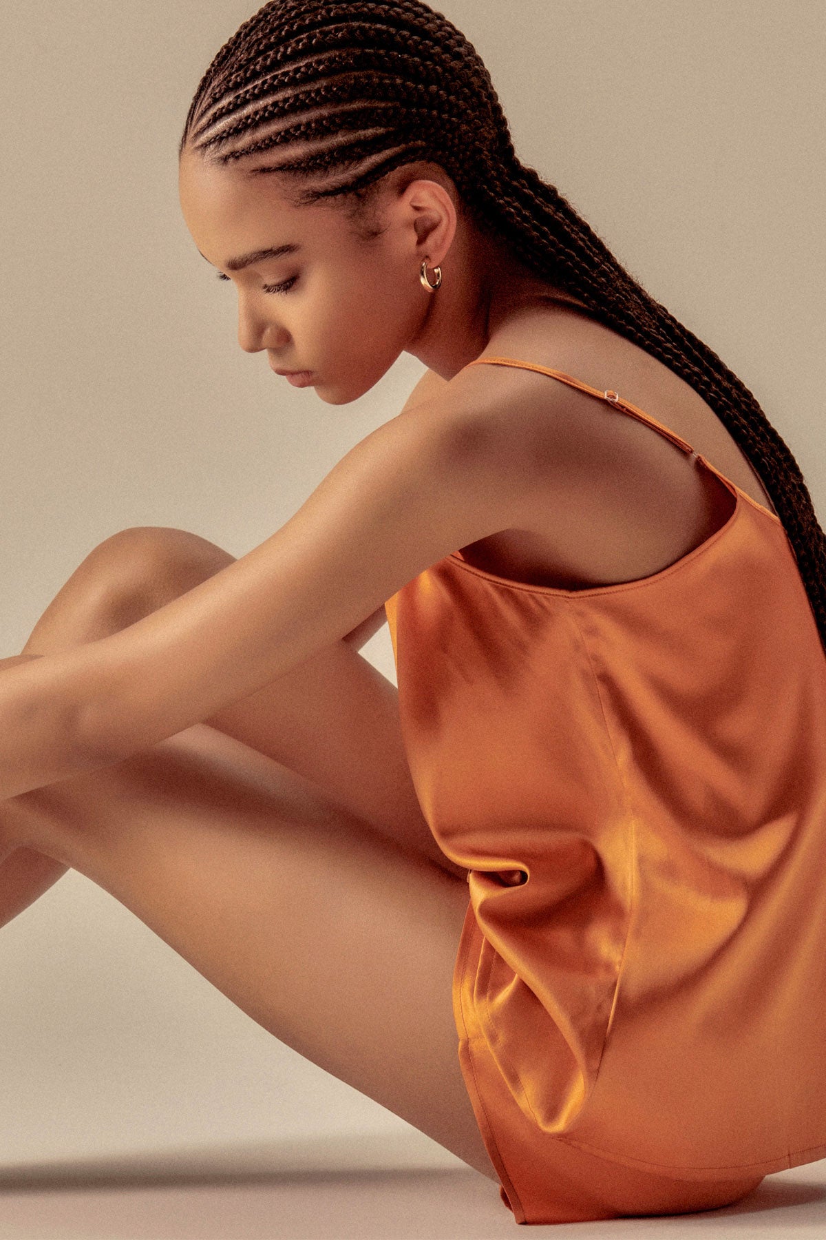 maririnn オスカリート　アンサンブル Oscalito】3色 レギンス silkwool Cham/CastIron/Black | リボン田園